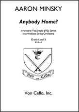 Anybody Home? Orchestra sheet music cover